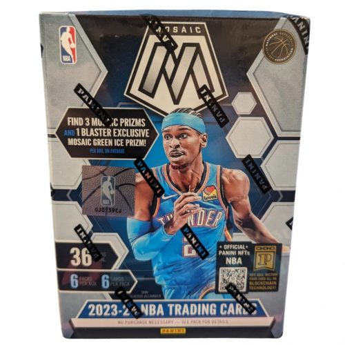 2023-24 Panini Mosaic Basketball Hobby Blaster Box