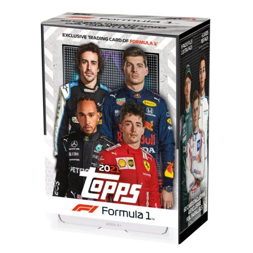 2021 Topps F1 Formula 1 Racing 10-Pack Blaster Box